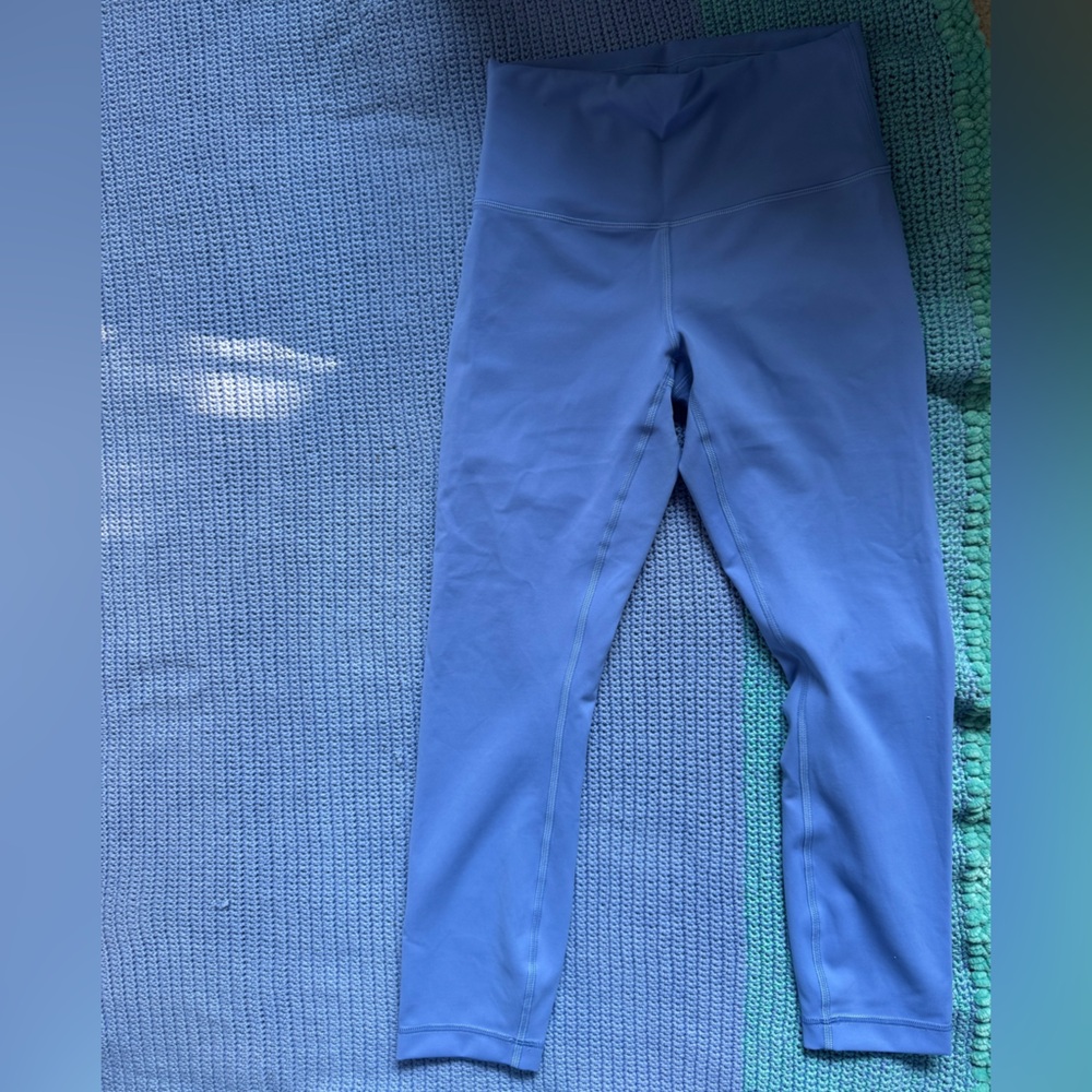 Lululemon Wunder Train Periwinkle Leggings